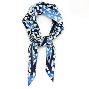 Diamond Shaped scarf for neck, tie in hair or on purse handle, pocket square